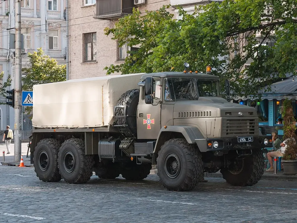 Truck KrAZ-6322 6x6