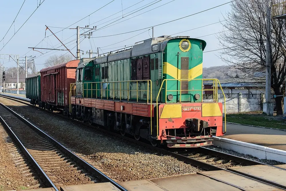 Railway Diesel locomotive ChME3T