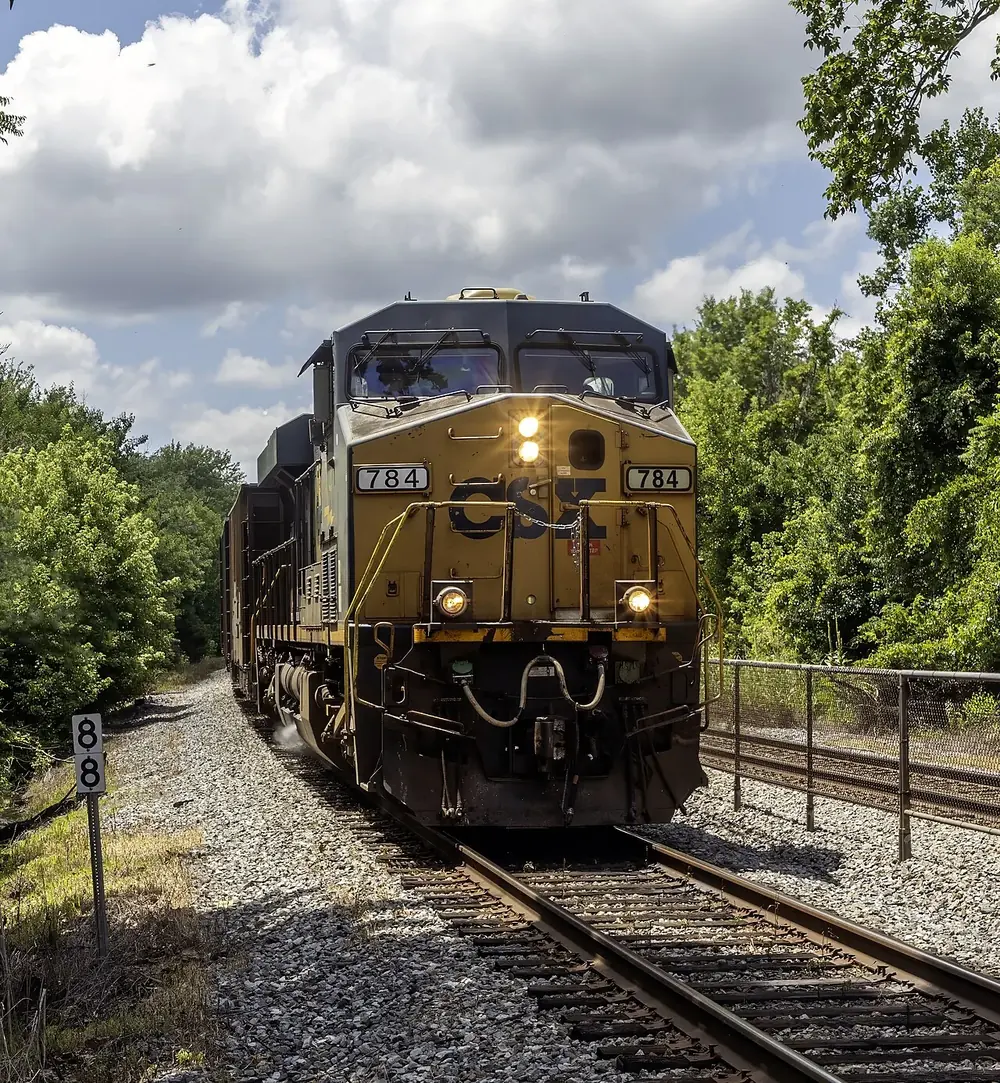 Railway Electric locomotive ES44AH