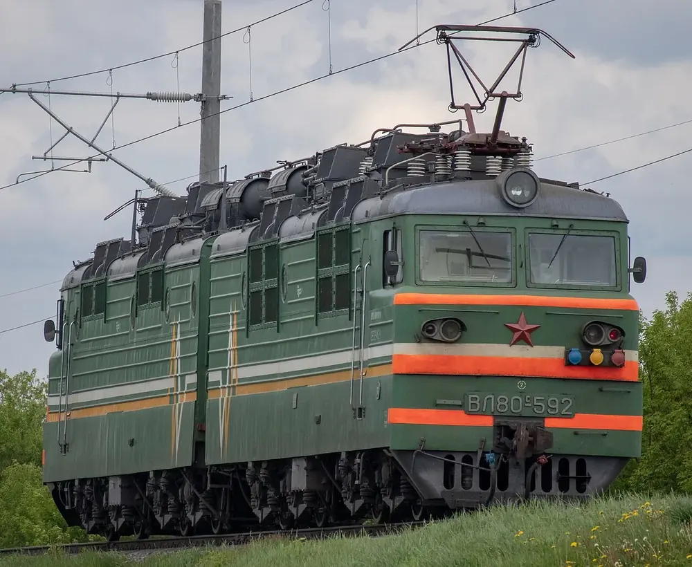 Railway Electric locomotive VL80