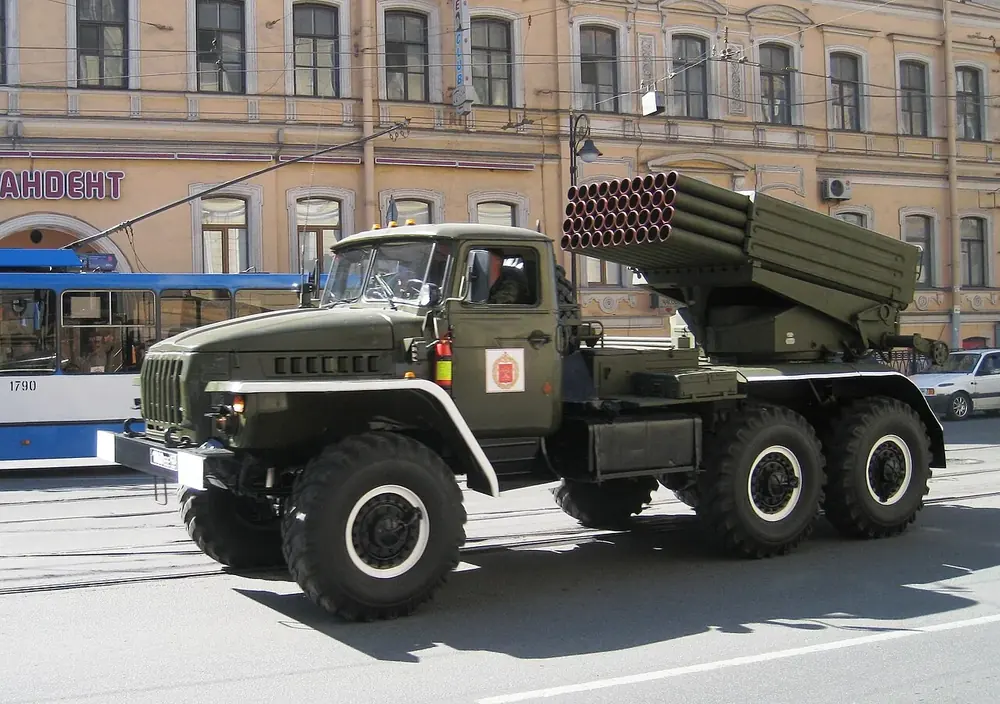 MLRS BM-21 Grad 122mm