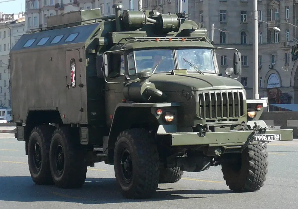 Truck Ural-4320 Mobile C2